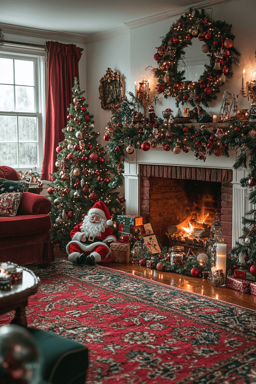 25 Christmas Mantel Decor Themes for a Stunning Seasonal Display