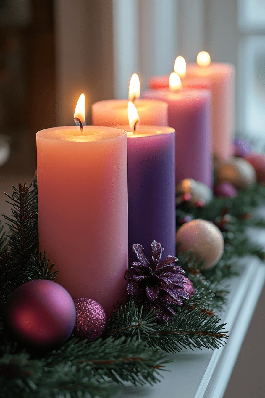 25 Christmas Candle Decor Ideas to Brighten Every Festive Moment