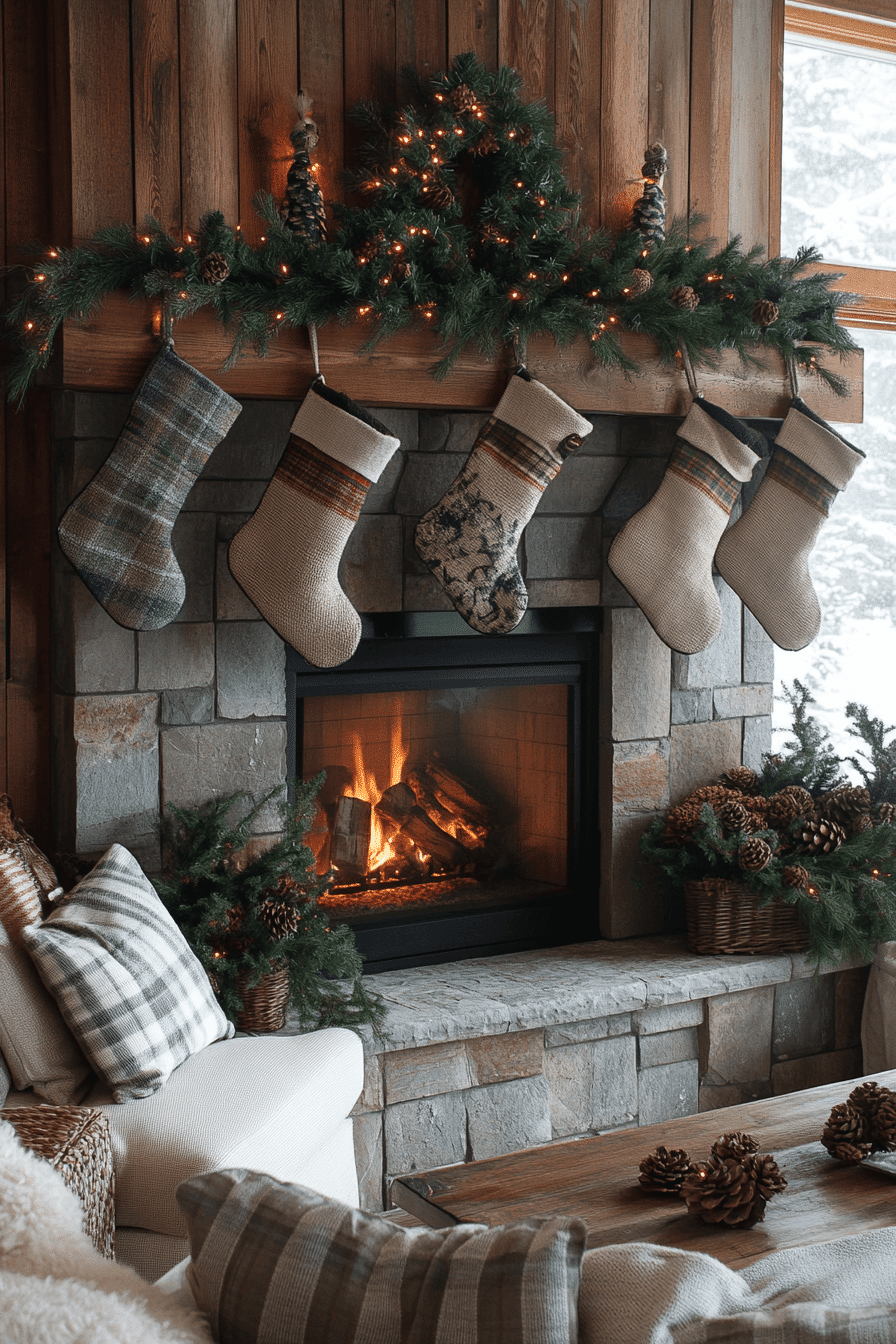 25 Christmas Mantel Decor Themes for a Stunning Seasonal Display