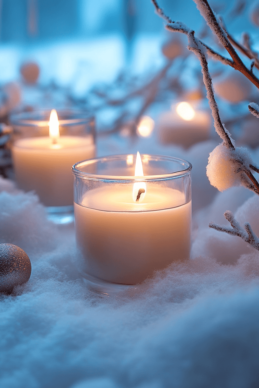 25 Christmas Candle Decor Ideas to Brighten Every Festive Moment