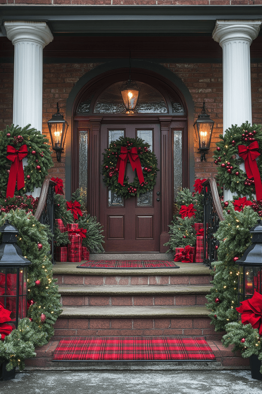 25 Christmas Porch Decor Looks for the Merriest Front Door