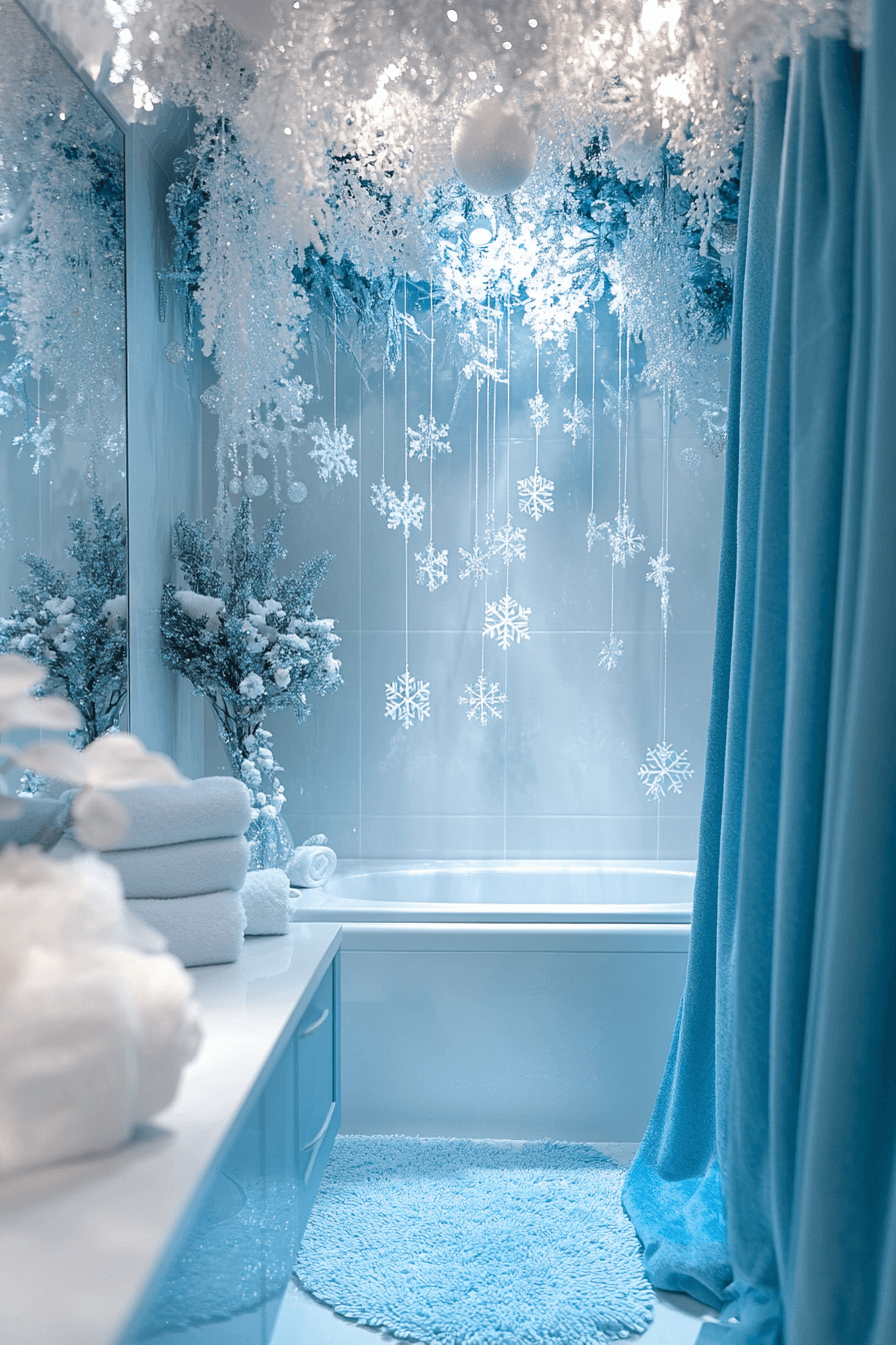 25 Christmas Bathroom Decor Inspirations for a Bright Seasonal Glow