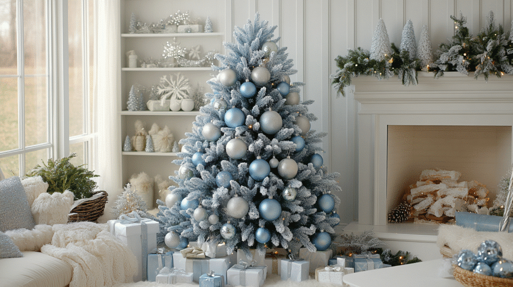 25 Blue Christmas Decor Ideas for a Cool and Cheerful Holiday