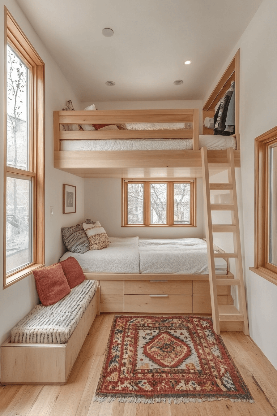 24 Loft Beds for Small Rooms That Add Fun And Function Together 11 24 Loft Beds for Small Rooms That Add Fun And Function Together
