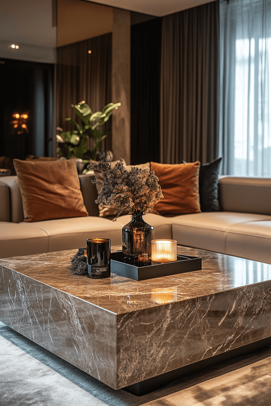 24 Coffee Table Decor Ideas That Bring Comfort And Joy Together 14 24 Coffee Table Decor Ideas That Bring Comfort And Joy Together