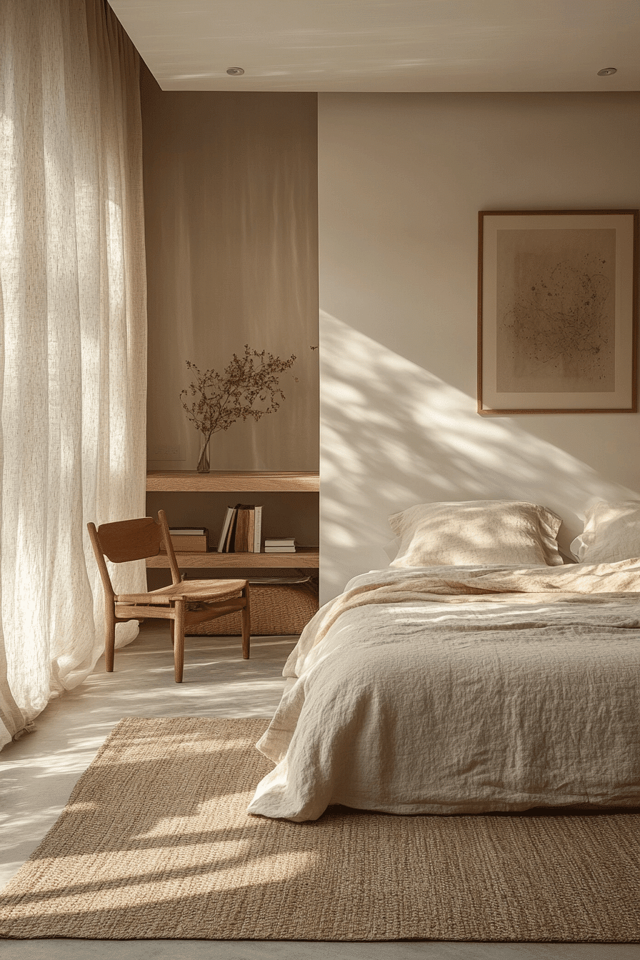 24 Minimalistic Bedroom Ideas That Make Calm Living Effortless 15 24 Minimalistic Bedroom Ideas That Make Calm Living Effortless