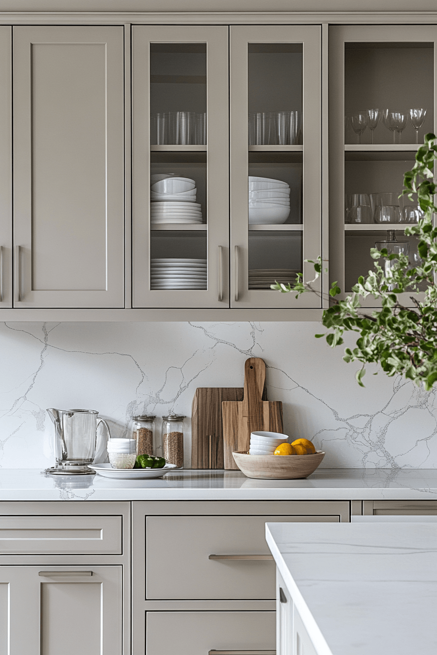 24 Neutral Kitchen Cabinets That Create A Soft Happy Home Vibe 19 24 Neutral Kitchen Cabinets That Create A Soft Happy Home Vibe