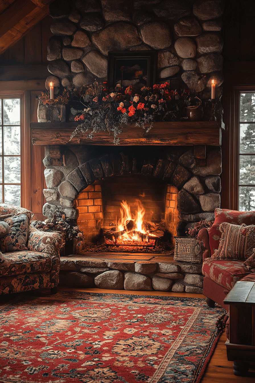 24 Fireplace Interior Ideas That Make Evenings Feel More Relaxing 19 24 Fireplace Interior Ideas That Make Evenings Feel More Relaxing