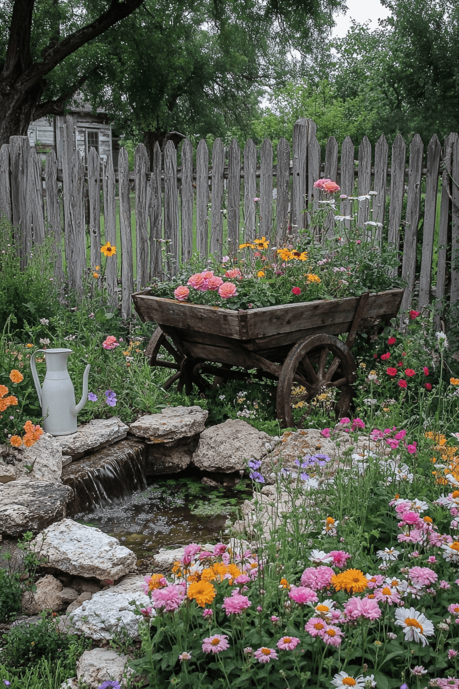 24 Antique Yard Decor Ideas That Celebrate Vintage Outdoor Style 2 24 Antique Yard Decor Ideas That Celebrate Vintage Outdoor Style