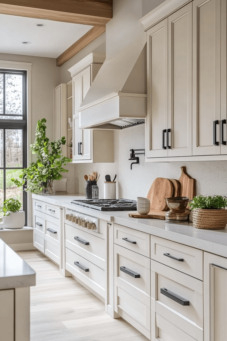 24 Neutral Kitchen Cabinets That Create A Soft Happy Home Vibe 2 24 Neutral Kitchen Cabinets That Create A Soft Happy Home Vibe