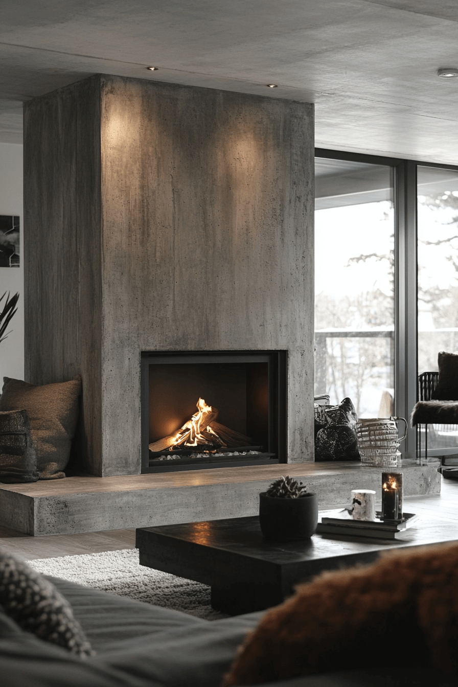 24 Fireplace Interior Ideas That Make Evenings Feel More Relaxing 24 24 Fireplace Interior Ideas That Make Evenings Feel More Relaxing