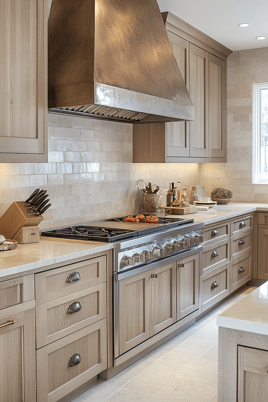 24 Neutral Kitchen Cabinets That Create A Soft Happy Home Vibe 7 24 Neutral Kitchen Cabinets That Create A Soft Happy Home Vibe