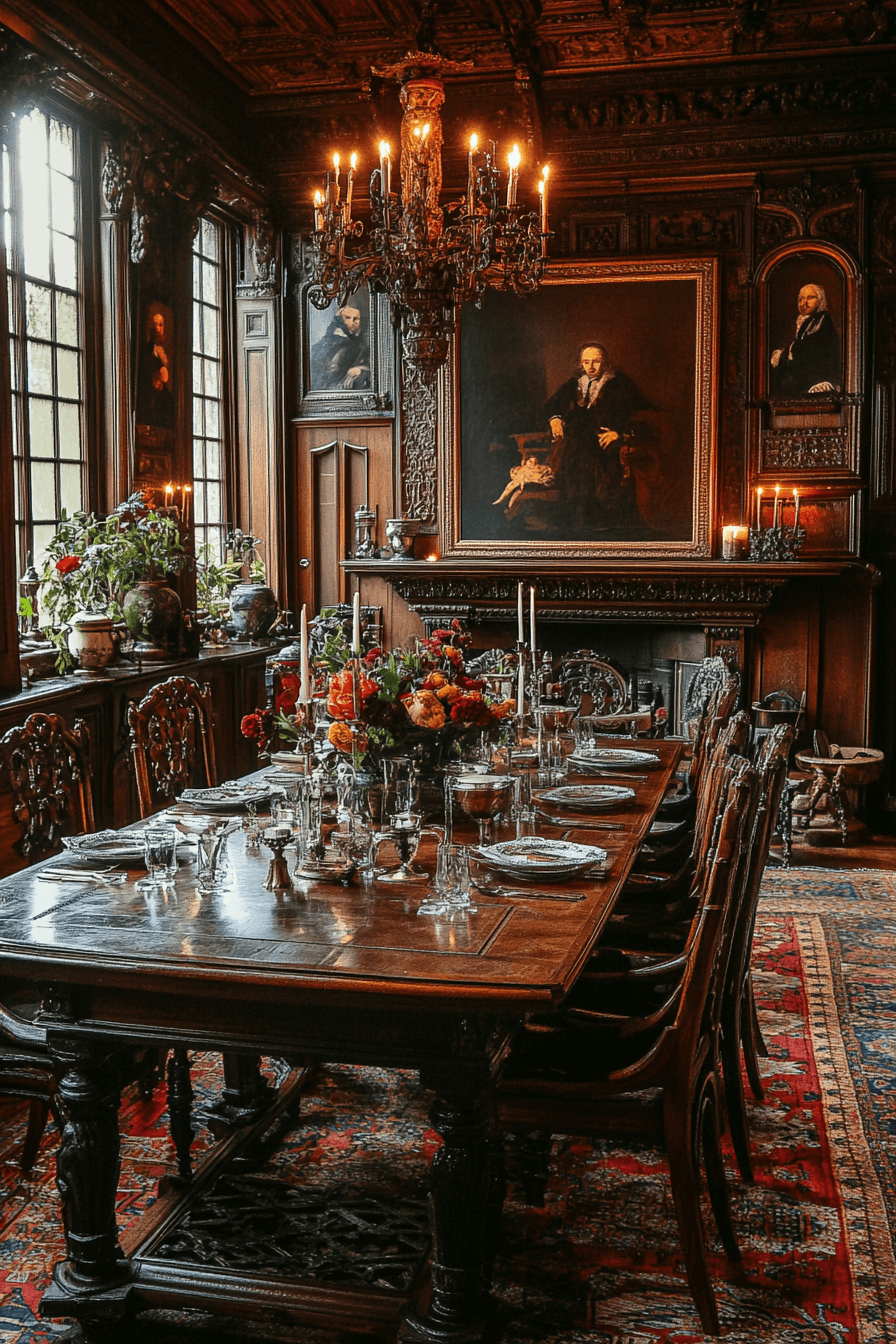 27 Antique Dining Room Ideas That Elevate Every Meal Into A Timeless Experience 11 27 Antique Dining Room Ideas That Elevate Every Meal Into A Timeless Experience