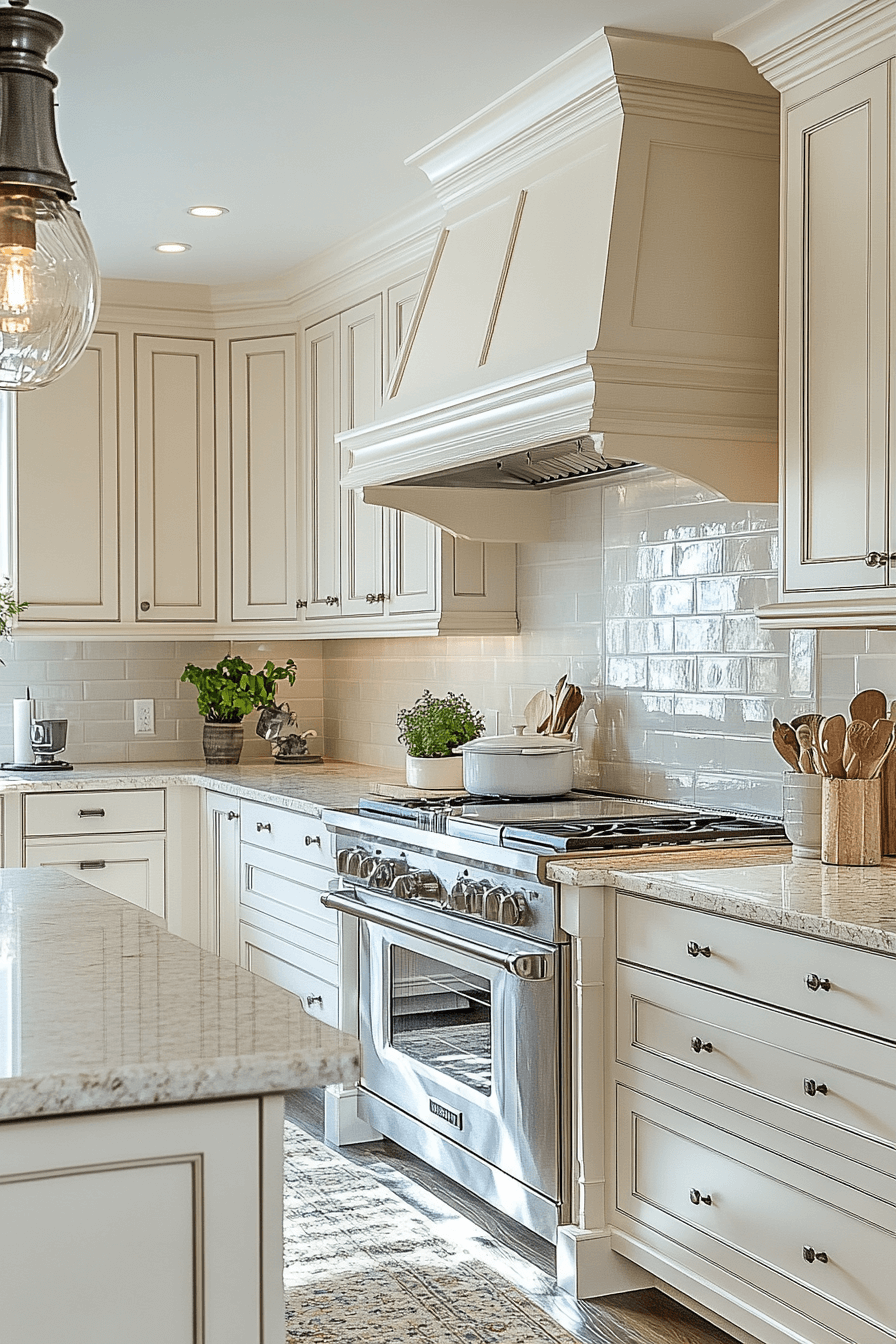 27 Antique White Kitchen Cabinet Ideas That Bring Timeless Elegance To Your Culinary Space 12 27 Antique White Kitchen Cabinet Ideas That Bring Timeless Elegance To Your Culinary Space