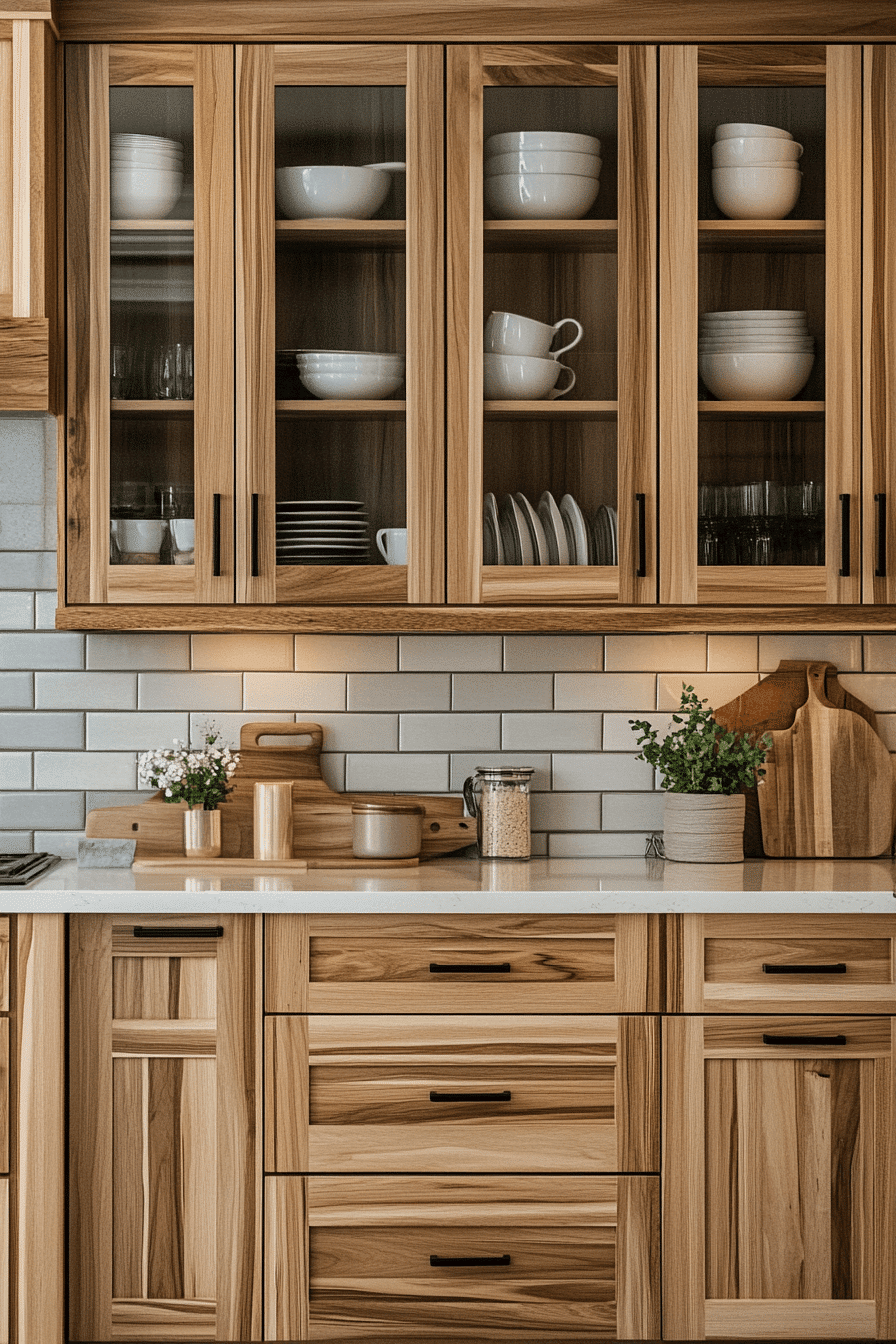 27 Hickory Kitchen Cabinet Ideas That Bring Bold Character And Lasting Beauty 12 27 Hickory Kitchen Cabinet Ideas That Bring Bold Character And Lasting Beauty