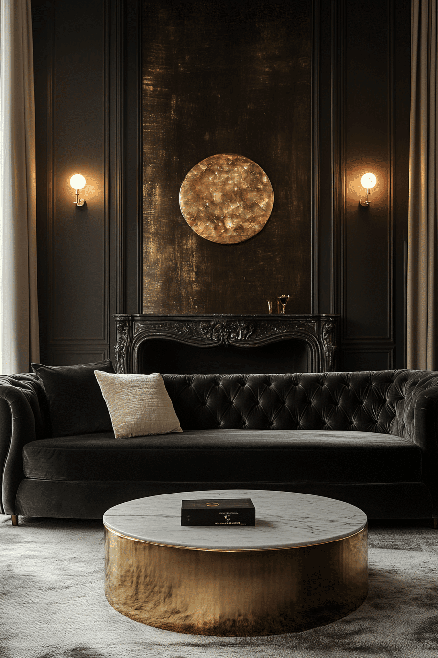 27 Dark Grey Living Room Ideas That Redefine Cozy Elegance 12 27 Dark Grey Living Room Ideas That Redefine Cozy Elegance