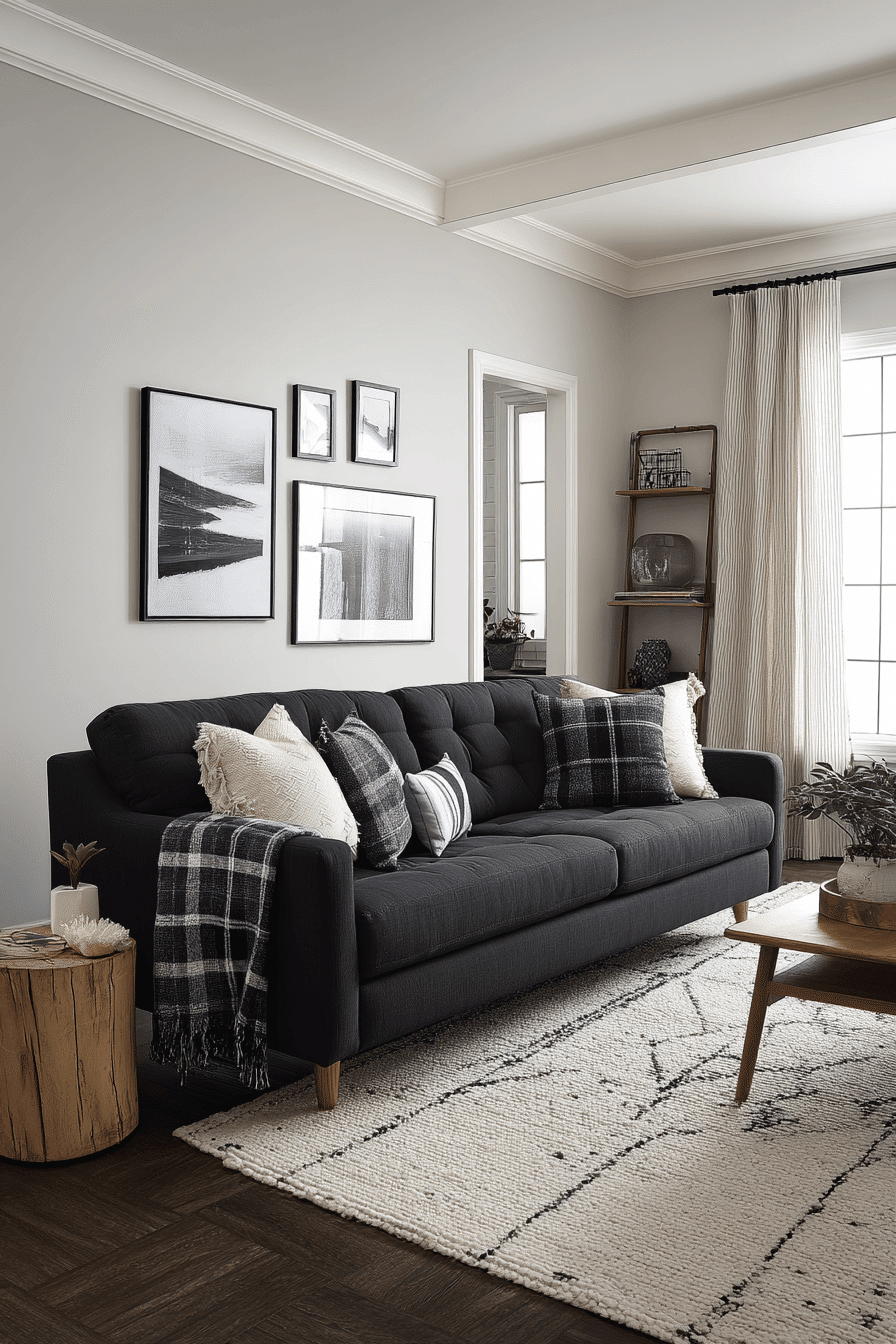 27 Charcoal Couch Living Room Ideas That Create Sophisticated Depth And Timeless Style 12 27 Charcoal Couch Living Room Ideas That Create Sophisticated Depth And Timeless Style