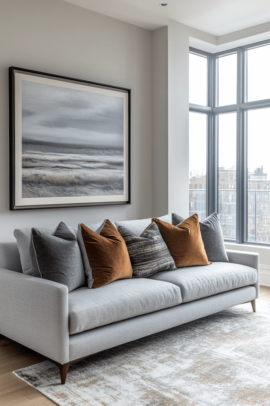 27 Grey Sofa Living Room Ideas That Turn Simple into Stunning 12 27 Grey Sofa Living Room Ideas That Turn Simple into Stunning