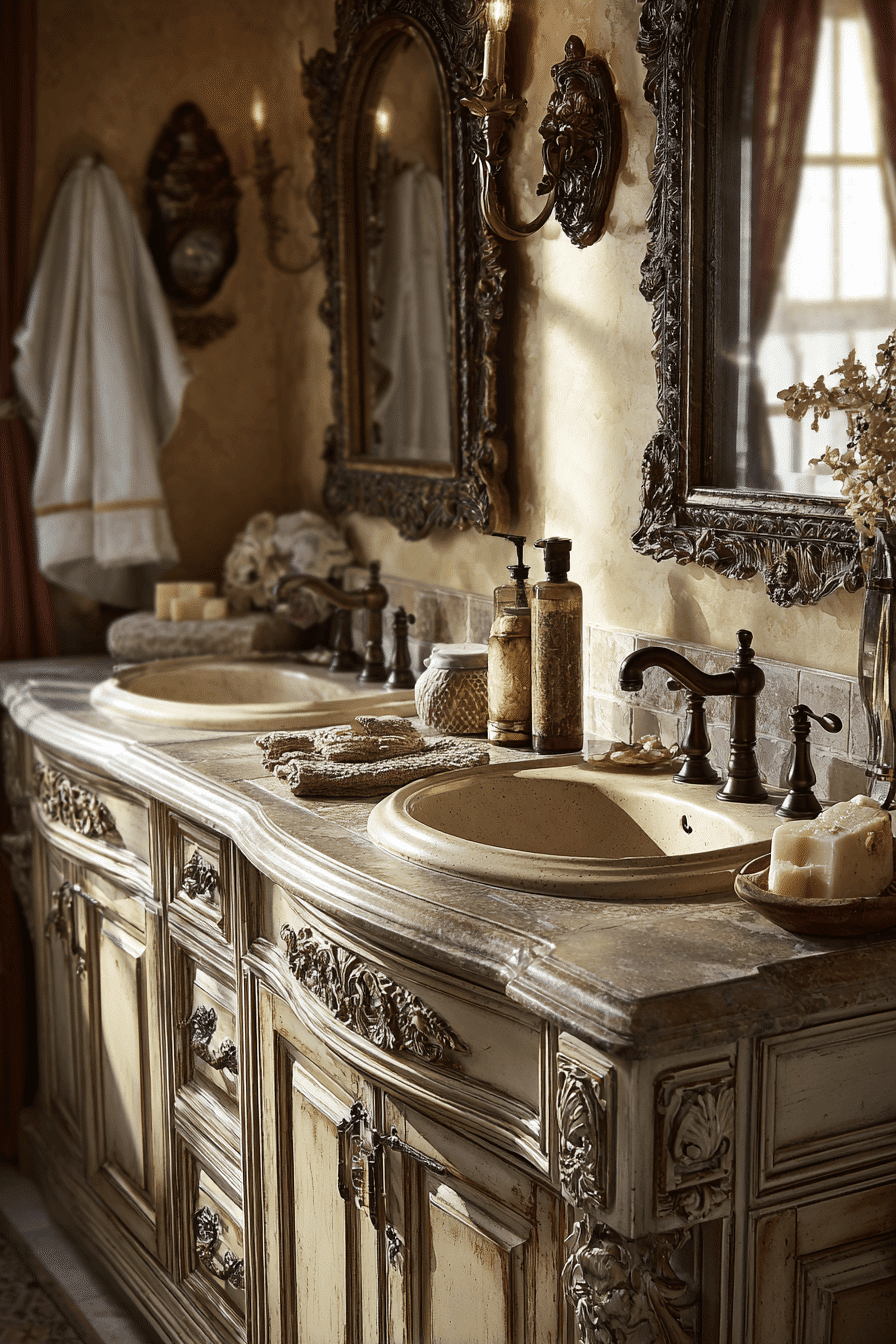 27 Double Sink Bathroom Vanity Ideas That Elevate Your Daily Routine 13 27 Double Sink Bathroom Vanity Ideas That Elevate Your Daily Routine
