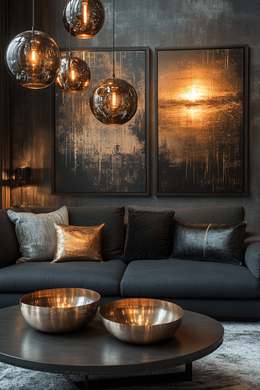 27 Dark Grey Couch Living Room Ideas That Define Quiet Luxury 15 27 Dark Grey Couch Living Room Ideas That Define Quiet Luxury