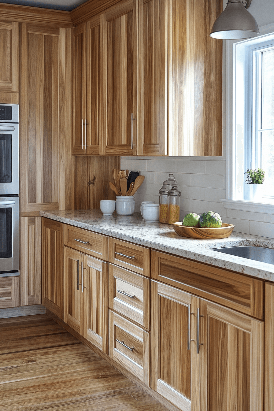 27 Hickory Kitchen Cabinet Ideas That Bring Bold Character And Lasting Beauty 15 27 Hickory Kitchen Cabinet Ideas That Bring Bold Character And Lasting Beauty