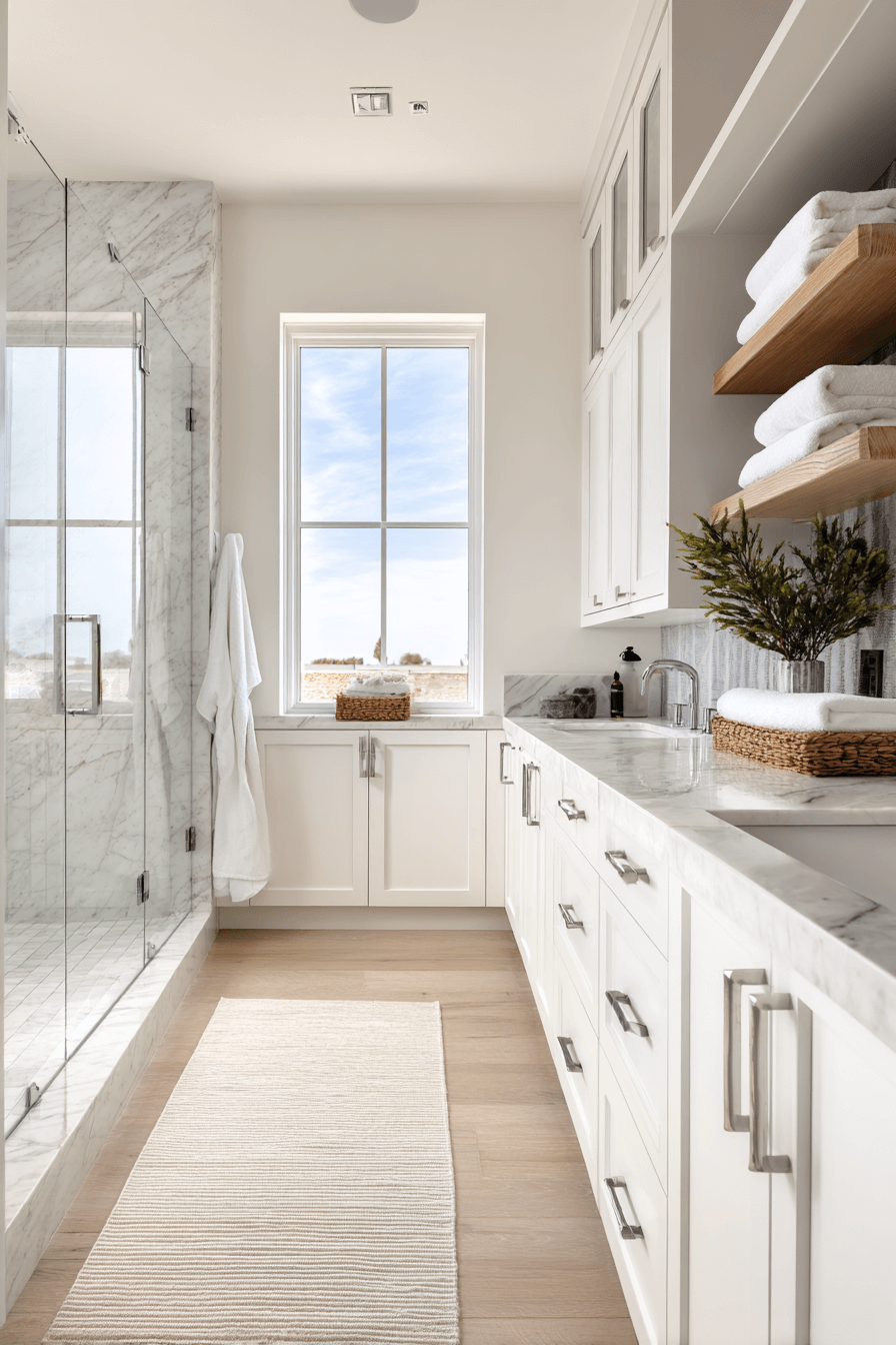 27 Coastal Modern Bathroom Ideas That Bring The Beach Home In Style 16 27 Coastal Modern Bathroom Ideas That Bring The Beach Home In Style