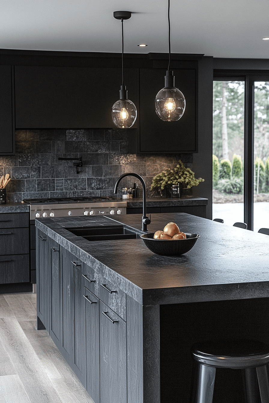 27 Dark Grey Kitchen Ideas That Are Unapologetically Bold 16 27 Dark Grey Kitchen Ideas That Are Unapologetically Bold