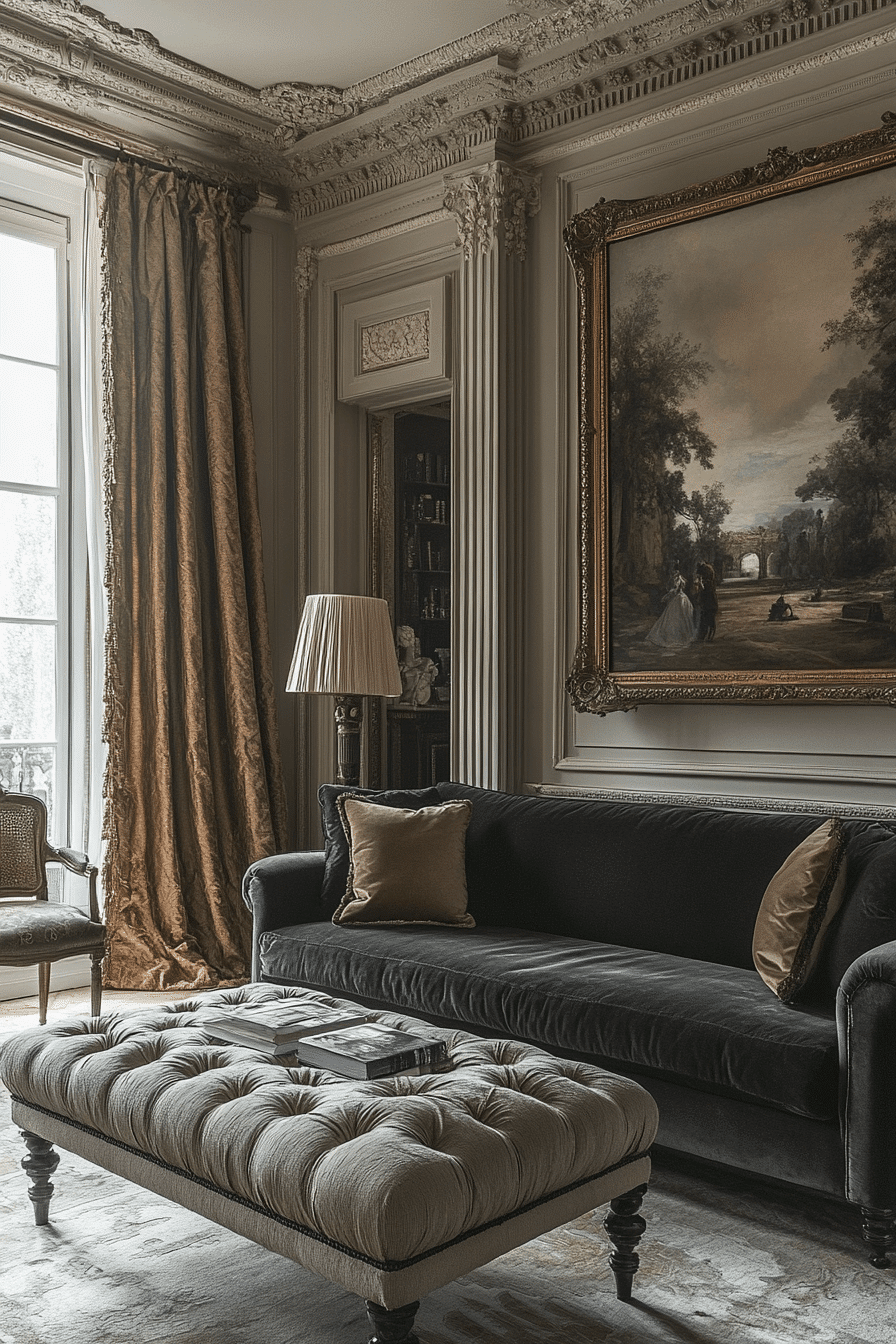 27 Dark Grey Sofa Living Room Ideas You Need to See 17 27 Dark Grey Sofa Living Room Ideas You Need to See