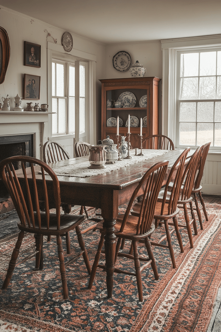 27 Antique Dining Room Ideas That Elevate Every Meal Into A Timeless Experience 18 27 Antique Dining Room Ideas That Elevate Every Meal Into A Timeless Experience