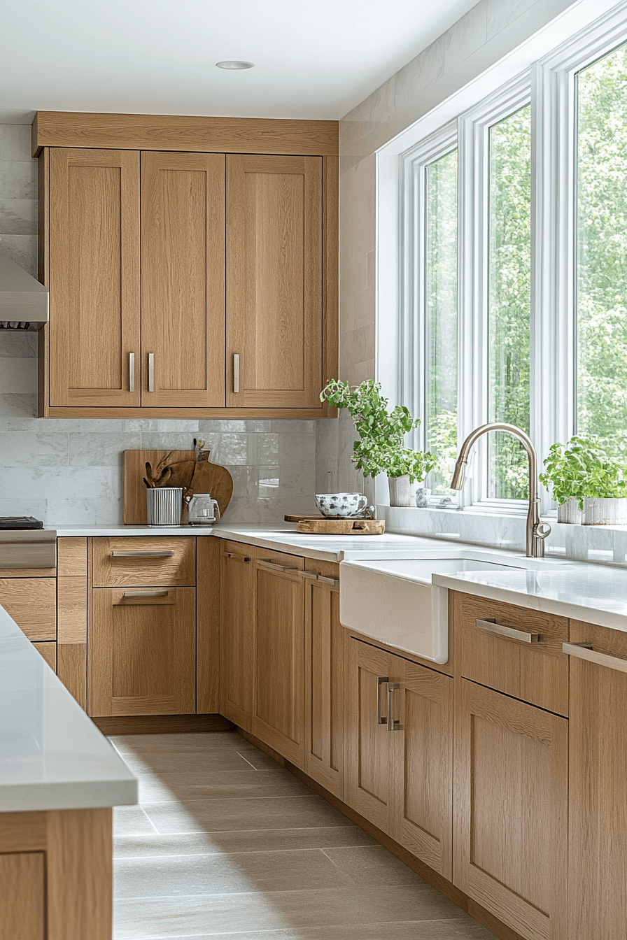 27 White Oak Kitchen Cabinet Ideas That Transform Your Home Into A Warm And Inviting Space 18 27 White Oak Kitchen Cabinet Ideas That Transform Your Home Into A Warm And Inviting Space