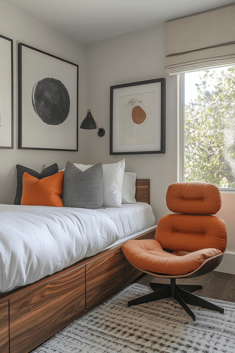 27 Small Guest Room Ideas That Guarantee Five-Star Reviews from Visitors 19 27 Small Guest Room Ideas That Guarantee Five-Star Reviews from Visitors