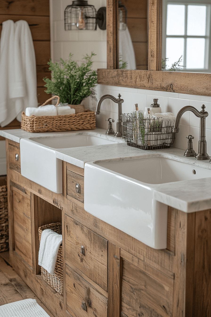 27 Double Sink Bathroom Vanity Ideas That Elevate Your Daily Routine 19 27 Double Sink Bathroom Vanity Ideas That Elevate Your Daily Routine