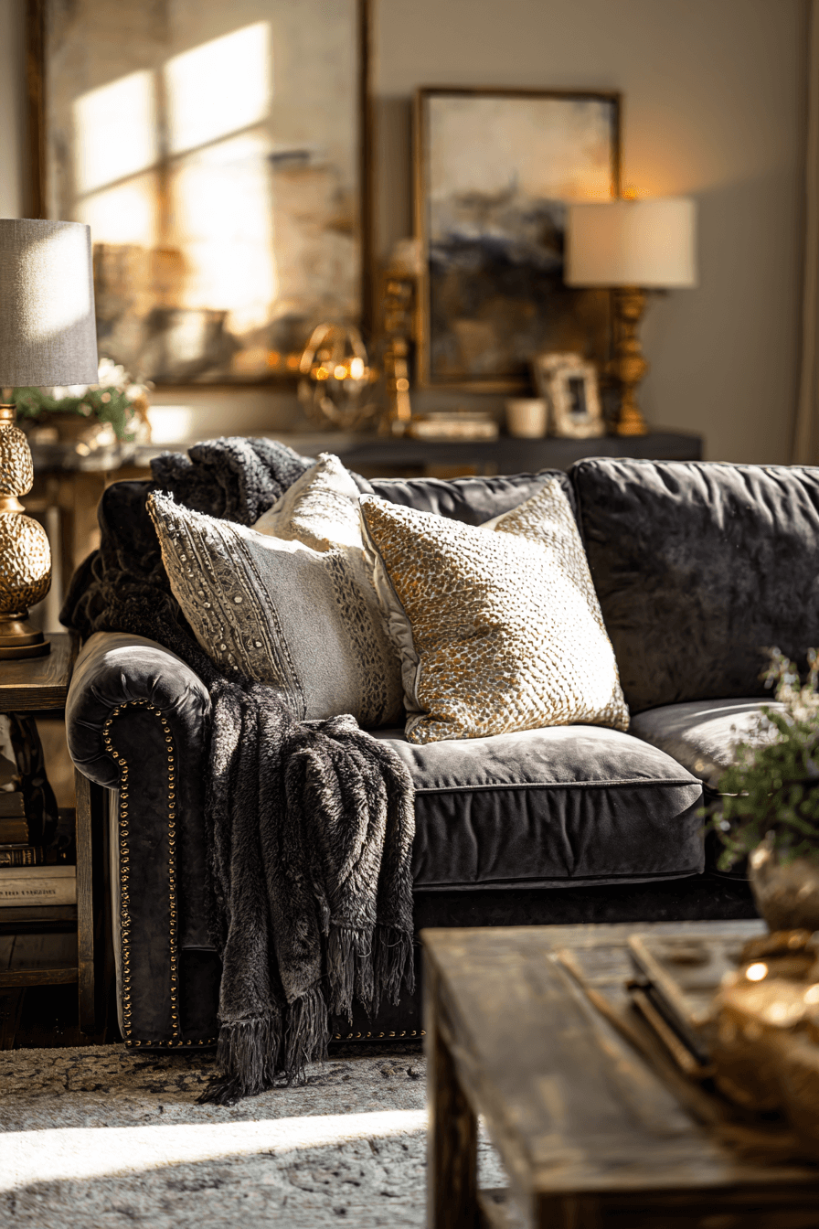 27 Charcoal Couch Living Room Ideas That Create Sophisticated Depth And Timeless Style 2 27 Charcoal Couch Living Room Ideas That Create Sophisticated Depth And Timeless Style