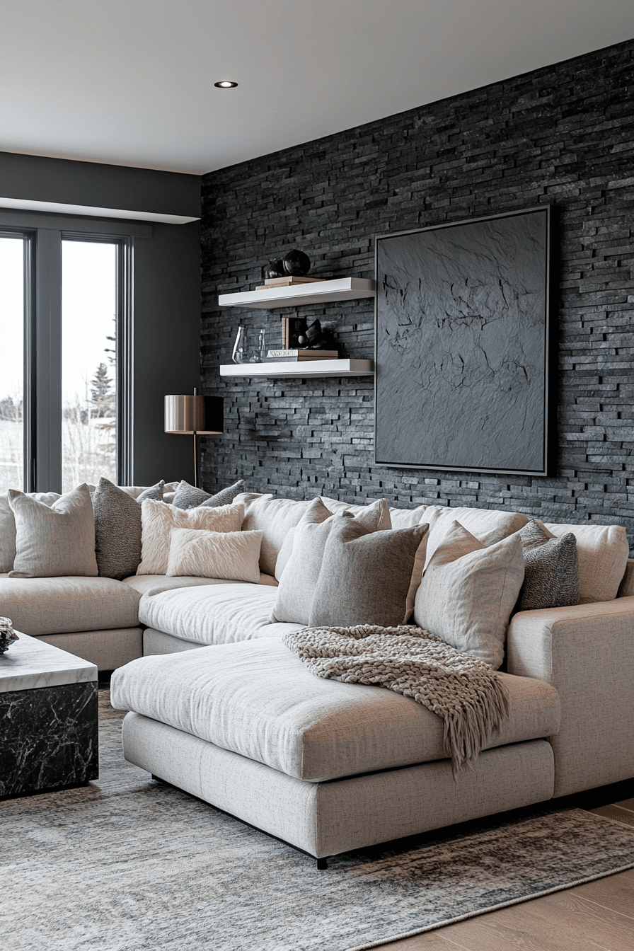 27 Dark Grey Living Room Ideas That Redefine Cozy Elegance 2 27 Dark Grey Living Room Ideas That Redefine Cozy Elegance