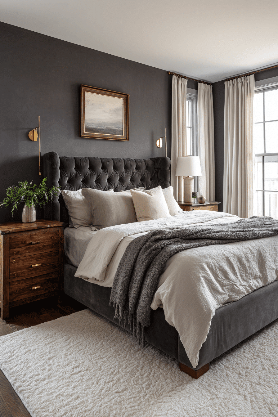 27 Dark Grey Bedroom Ideas That Wrap You in Moody Comfort 2 27 Dark Grey Bedroom Ideas That Wrap You in Moody Comfort