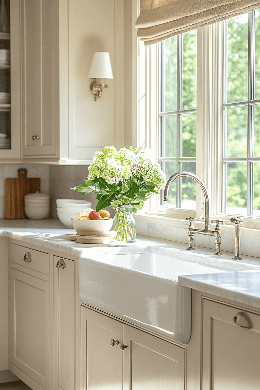 27 Off White Kitchen Cabinet Ideas That Create Warm, Timeless Elegance 20 27 Off White Kitchen Cabinet Ideas That Create Warm, Timeless Elegance