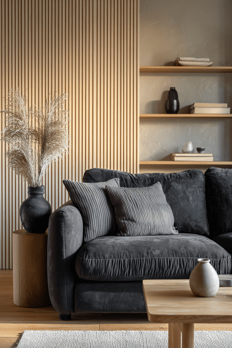 27 Charcoal Couch Living Room Ideas That Create Sophisticated Depth And Timeless Style 20 27 Charcoal Couch Living Room Ideas That Create Sophisticated Depth And Timeless Style