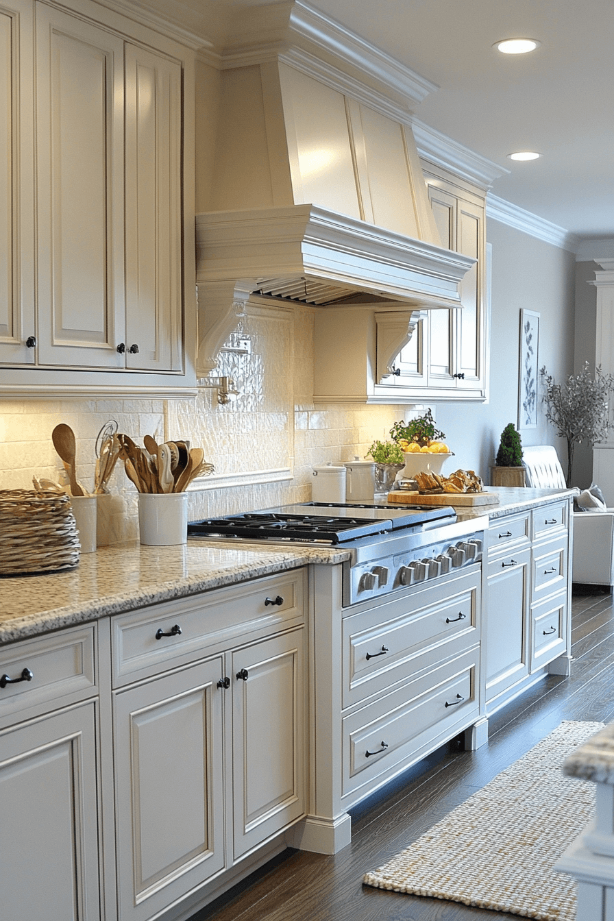 27 Antique White Kitchen Cabinet Ideas That Bring Timeless Elegance To Your Culinary Space 20 27 Antique White Kitchen Cabinet Ideas That Bring Timeless Elegance To Your Culinary Space