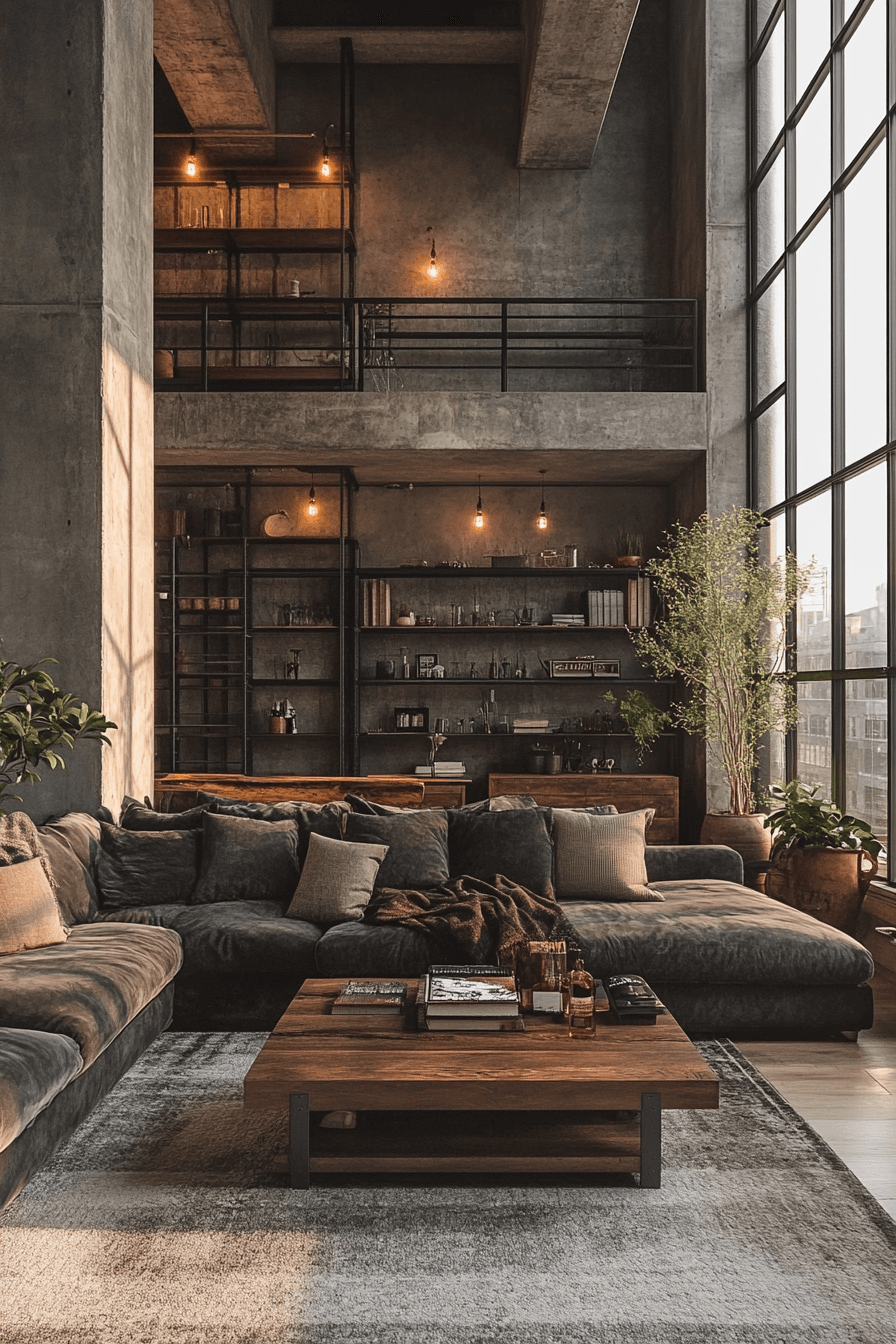 27 Dark Grey Living Room Ideas That Redefine Cozy Elegance 21 27 Dark Grey Living Room Ideas That Redefine Cozy Elegance