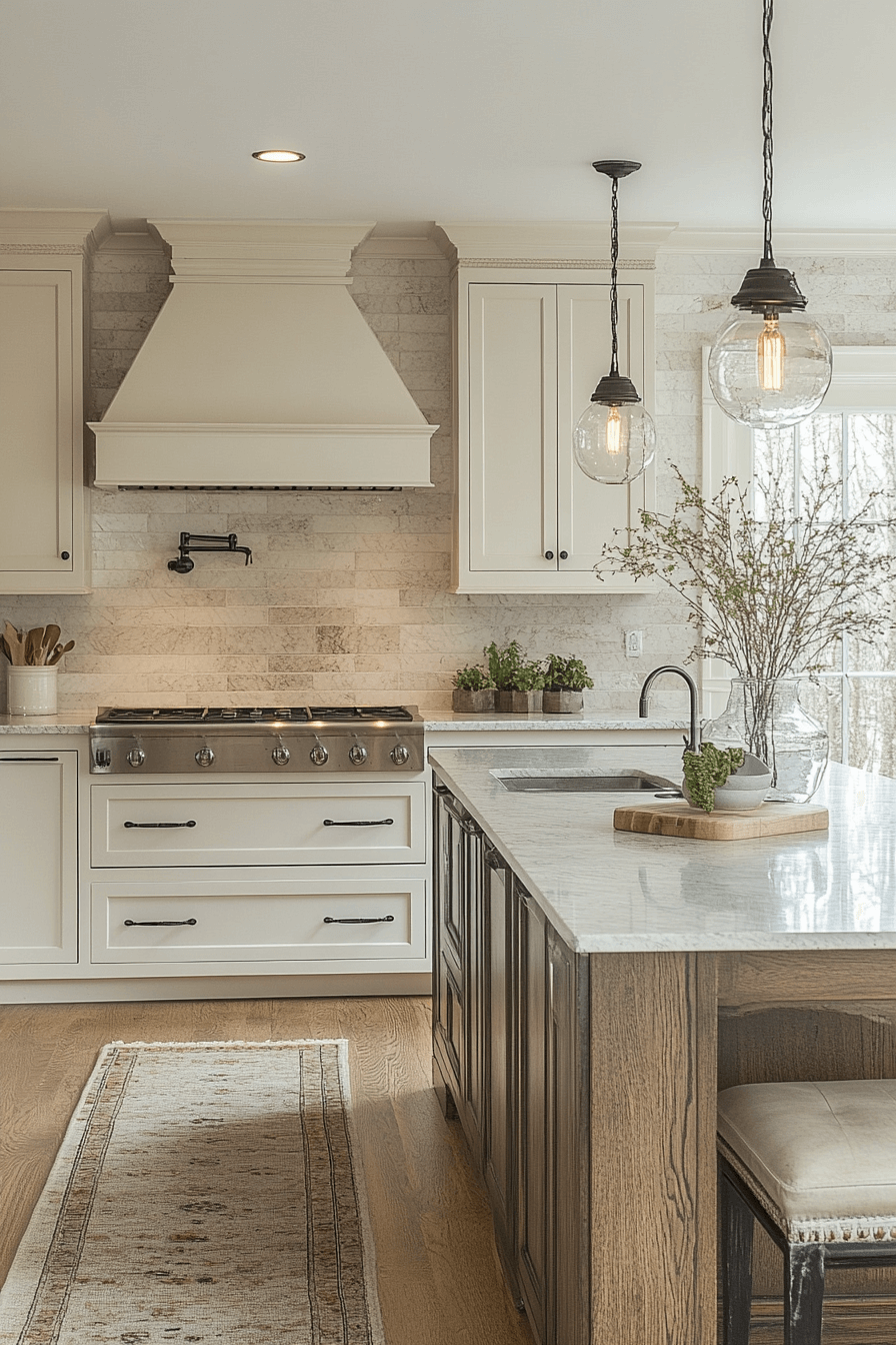 27 Antique White Kitchen Cabinet Ideas That Bring Timeless Elegance To Your Culinary Space 22 27 Antique White Kitchen Cabinet Ideas That Bring Timeless Elegance To Your Culinary Space