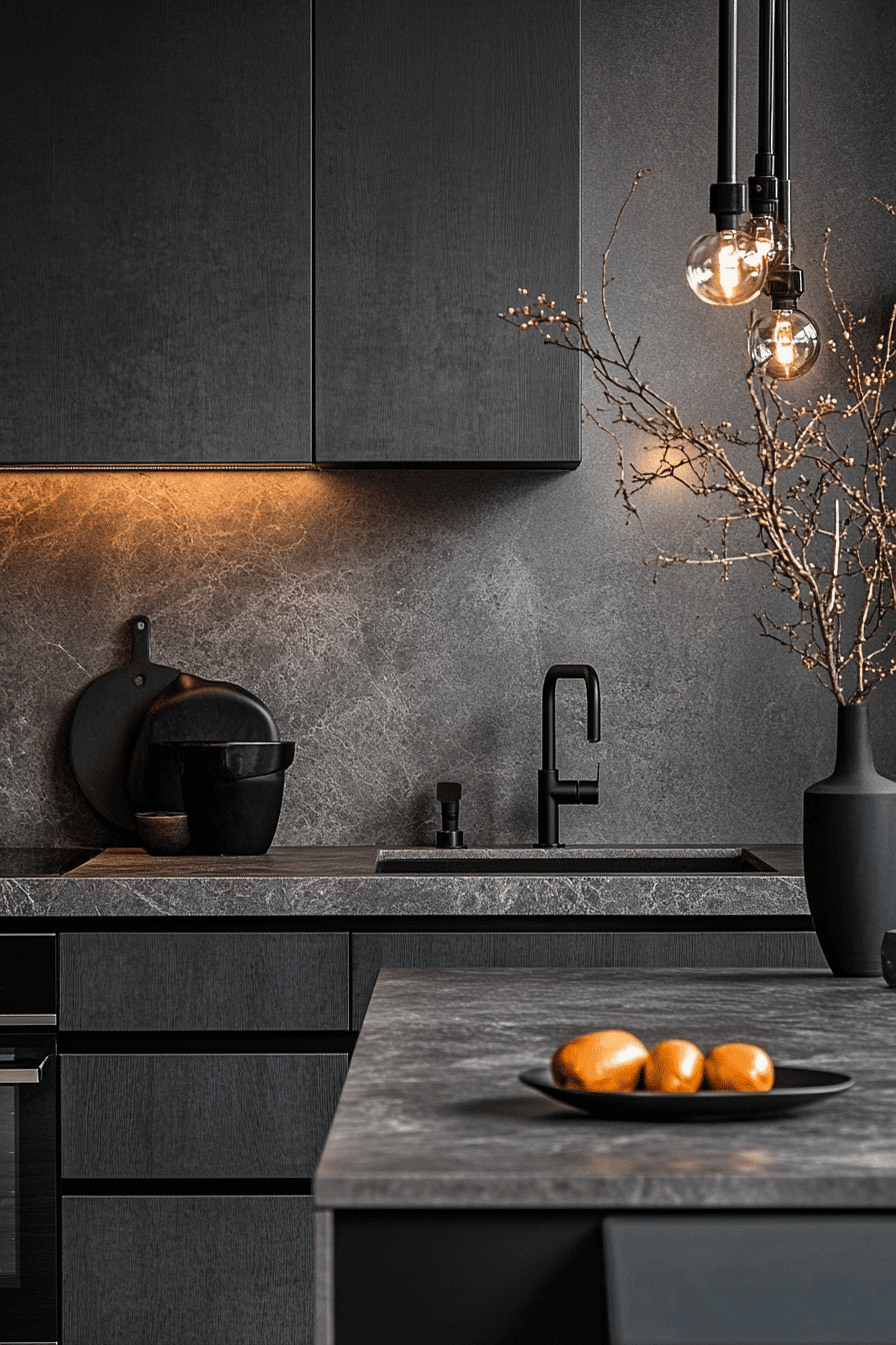 27 Dark Grey Kitchen Ideas That Are Unapologetically Bold 22 27 Dark Grey Kitchen Ideas That Are Unapologetically Bold
