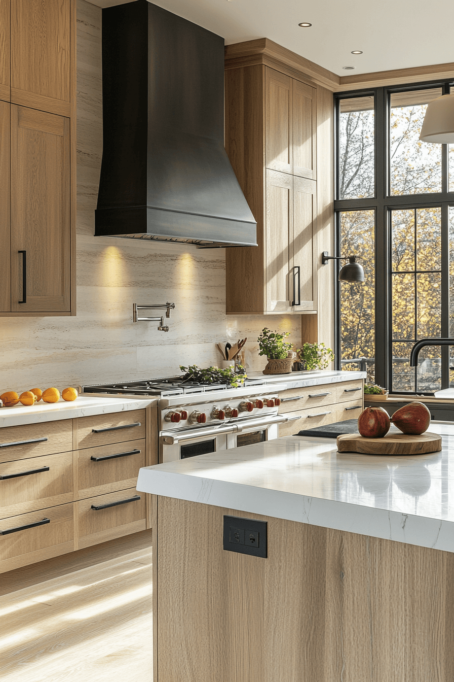 27 White Oak Kitchen Cabinet Ideas That Transform Your Home Into A Warm And Inviting Space 22 27 White Oak Kitchen Cabinet Ideas That Transform Your Home Into A Warm And Inviting Space