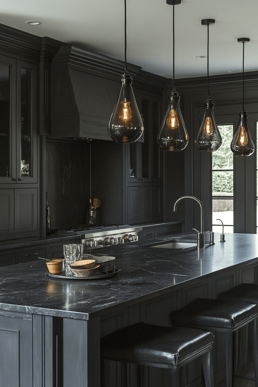 27 Gray Kitchen Cabinets That Outshine Every All-White Kitchen 22 27 Gray Kitchen Cabinets That Outshine Every All-White Kitchen