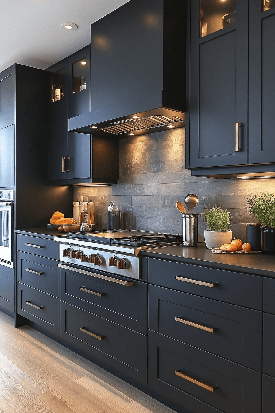 27 Dark Grey Kitchen Ideas That Are Unapologetically Bold 23 27 Dark Grey Kitchen Ideas That Are Unapologetically Bold