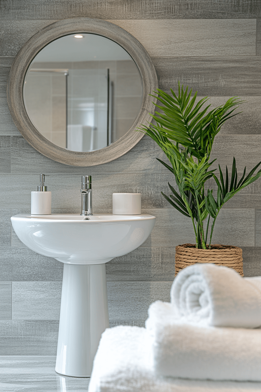 27 Dark Grey Bathroom Ideas That Feel Like Your Own Private Spa 23 27 Dark Grey Bathroom Ideas That Feel Like Your Own Private Spa