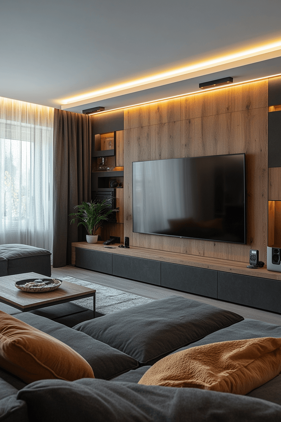 27 Dark Grey Sofa Living Room Ideas You Need to See 23 27 Dark Grey Sofa Living Room Ideas You Need to See