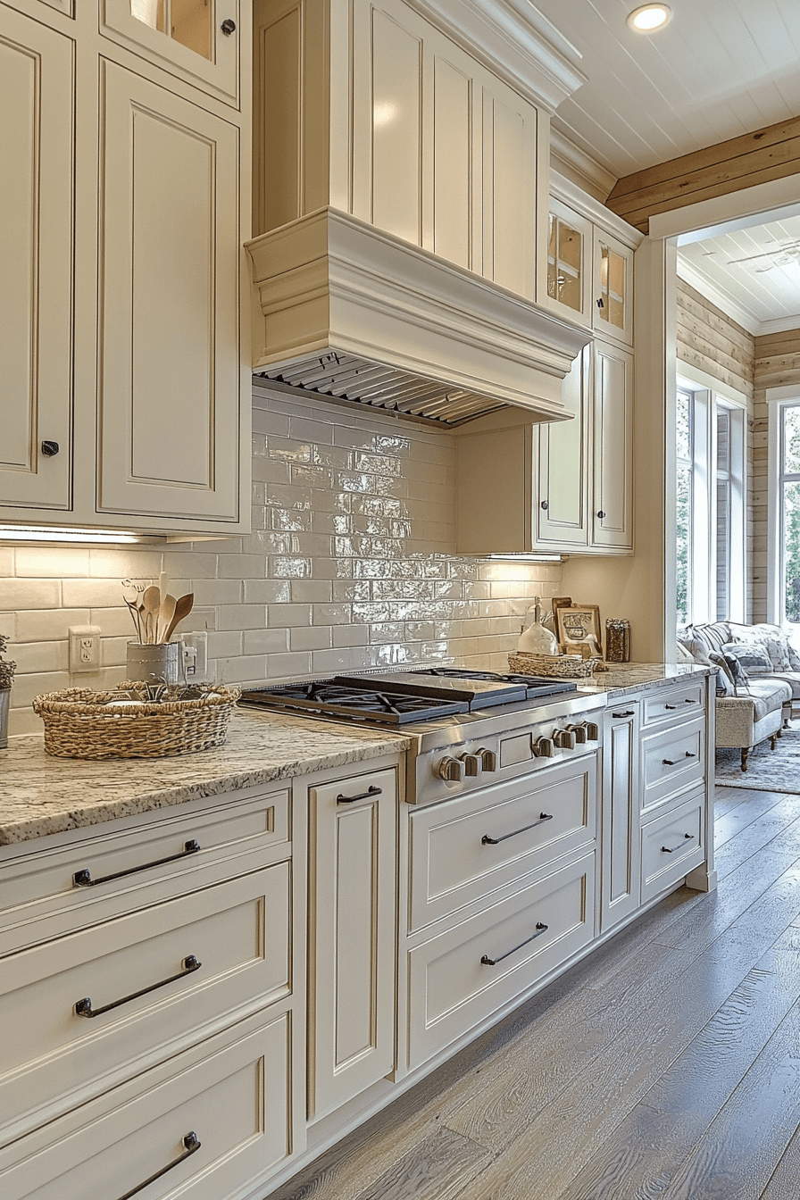 27 Antique White Kitchen Cabinet Ideas That Bring Timeless Elegance To Your Culinary Space 23 27 Antique White Kitchen Cabinet Ideas That Bring Timeless Elegance To Your Culinary Space