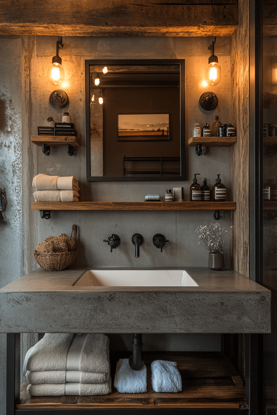 27 Dark Grey Bathroom Ideas That Feel Like Your Own Private Spa 24 27 Dark Grey Bathroom Ideas That Feel Like Your Own Private Spa