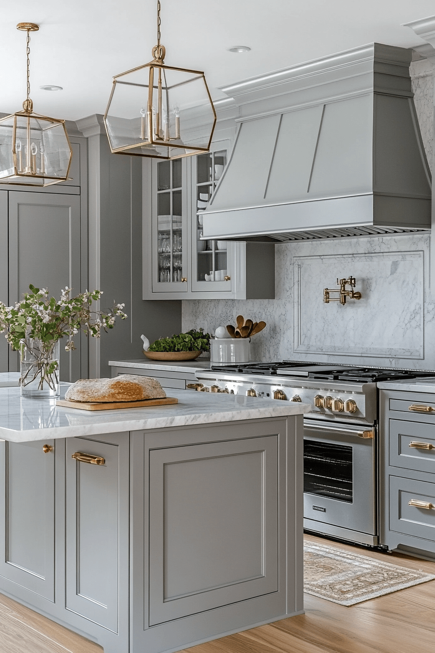27 Gray Kitchen Cabinets That Outshine Every All-White Kitchen 24 27 Gray Kitchen Cabinets That Outshine Every All-White Kitchen