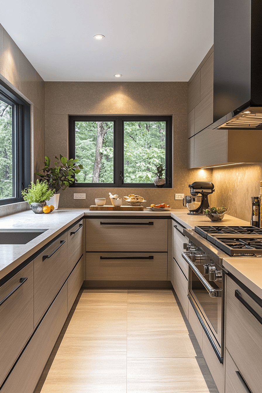 27 Light Taupe Kitchen Cabinets That Nail Sophisticated Warmth 25 27 Light Taupe Kitchen Cabinets That Nail Sophisticated Warmth